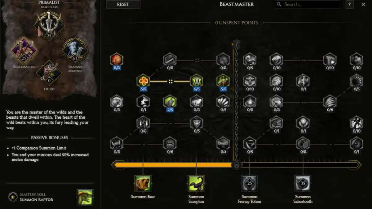 Guia de construção da tempestade Last Epoch Shaman Gathering