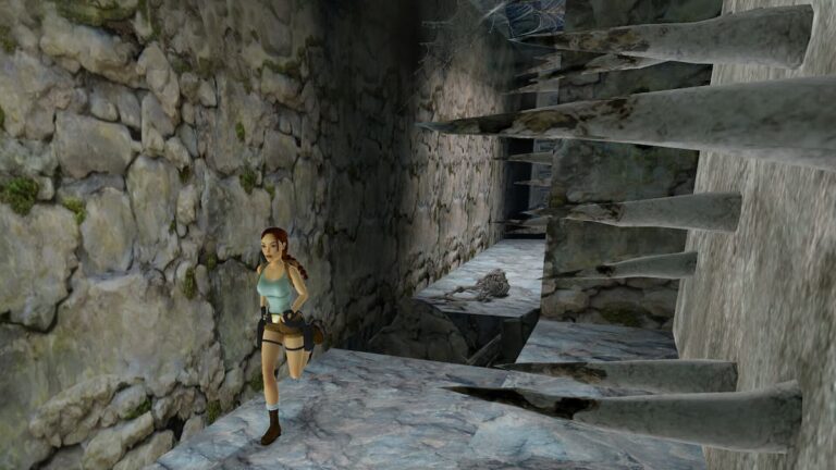 Tomb Raider I Iii Remastered Lara Croft Running Past Spikes