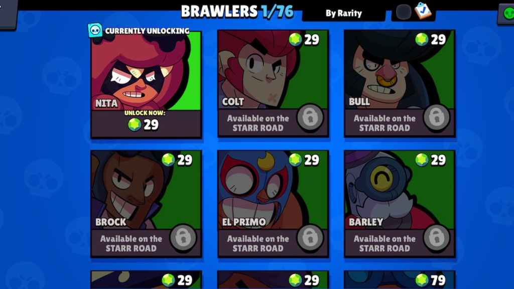 Brawl Stars Melhores lutadores