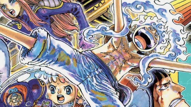 One Piece Creator tintas capa do volume 108 em novo timelapse