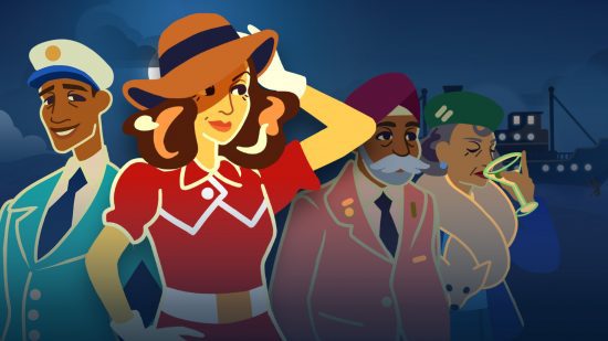 Jogos de mistério: arte principal de Overboard