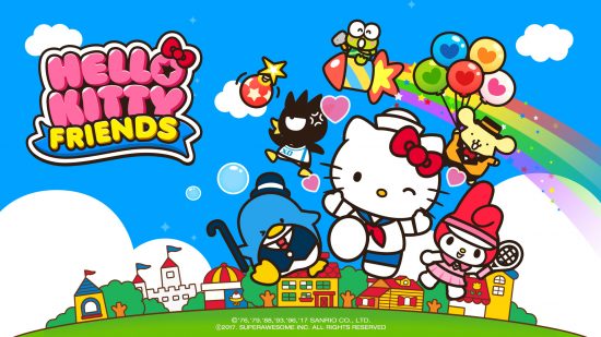 Jogos da Hello Kitty: arte principal para Hello Kitty Friends