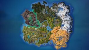 Locais de todos os novos POIs em Fortnite Capítulo 5 Temporada 2 (Mapa)