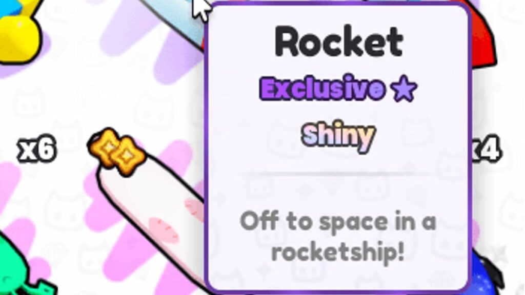 Pet Simulator 99 Rocket Shiny Exclusivo