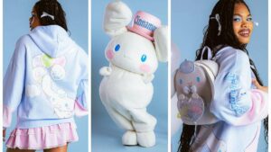 Cinnamoroll ganha uma coleção de moda super doce do Hot Topic