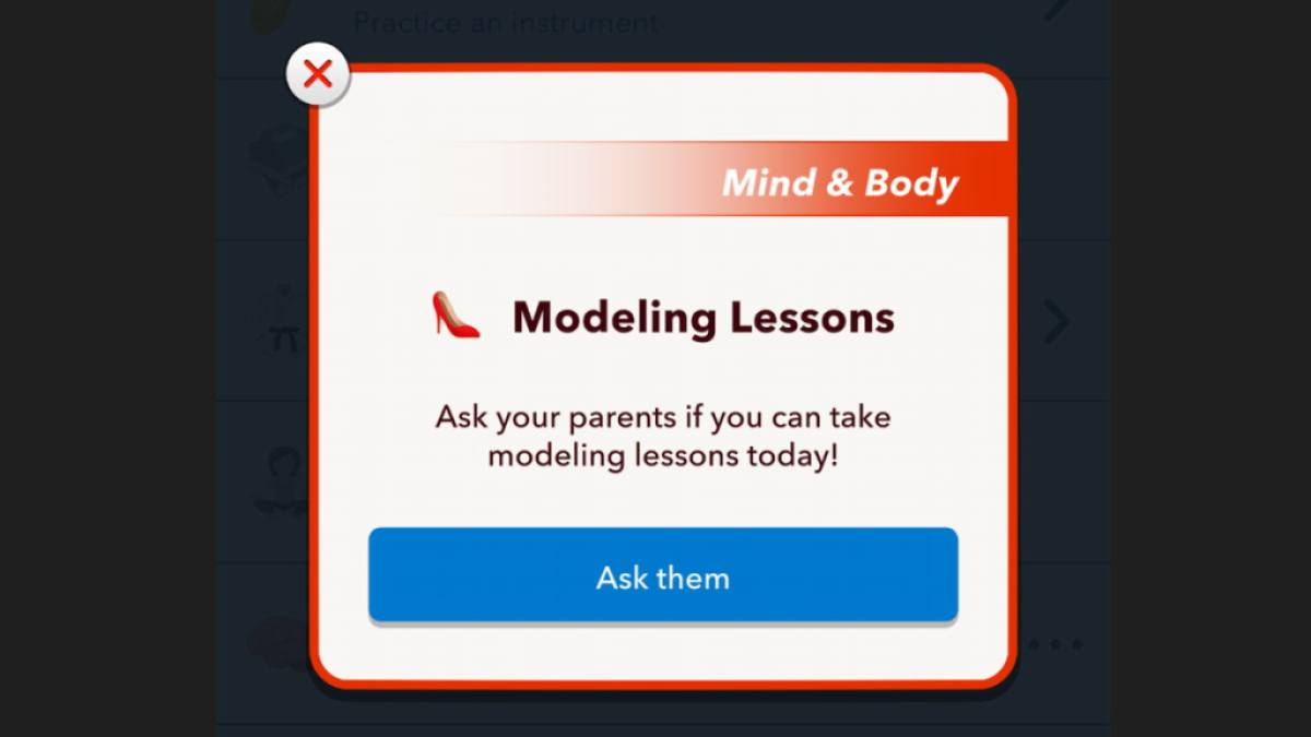 Como se tornar um modelo no BitLife