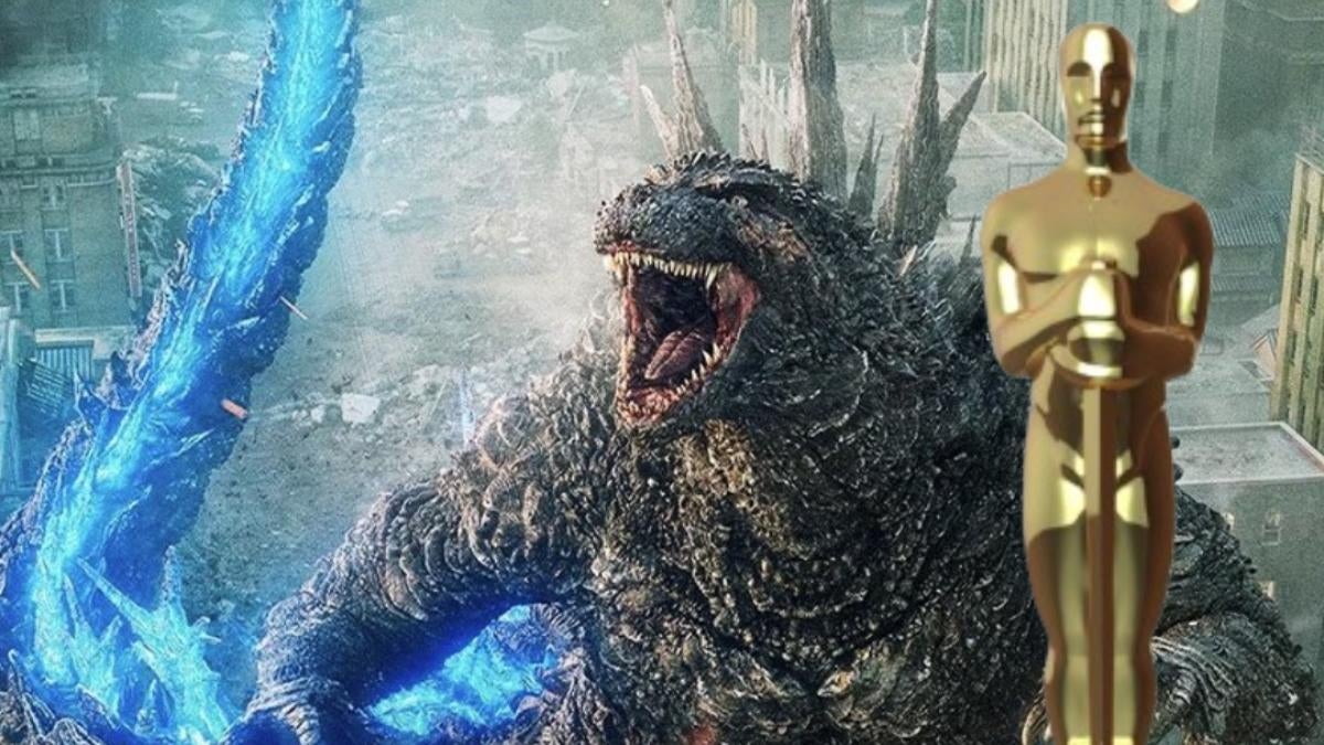 Os fãs de Godzilla Minus One estão comemorando sua histórica vitória no Oscar