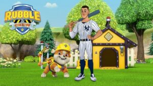 Spin-off de Paw Patrol dá as boas-vindas ao astro da MLB Aaron Judge à equipe