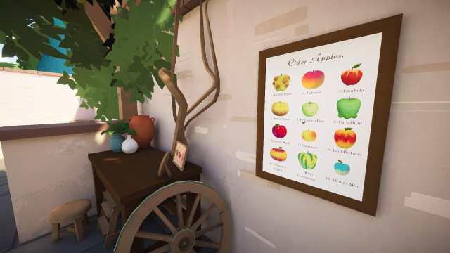 Infografia de pomme em Botany Manor 