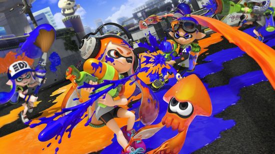 Recurso Splatoon – Kaori e John aparecem na arte oficial do jogo