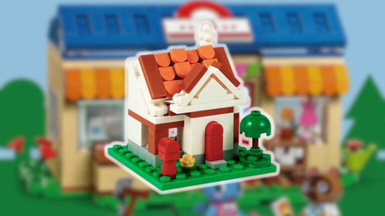 Ganhe uma casa grátis de Animal Crossing Lego na Smyths neste fim de semana