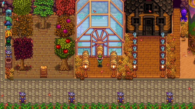 Chute em Stardew Valley