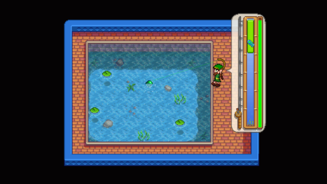 O mini-jogo de pesca à la foire de Stardew Valley