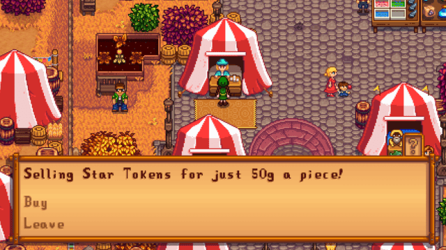 Vendeu jatos no foire de Stardew Valley