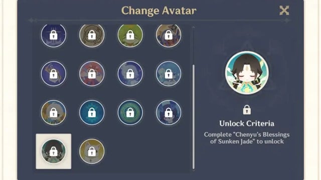 Novas opções de avatar em Genshin Impact versão 4.6