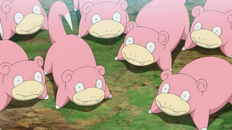 Pokémon agora está vendendo um Slowpoke de pelúcia de 1,5 metro