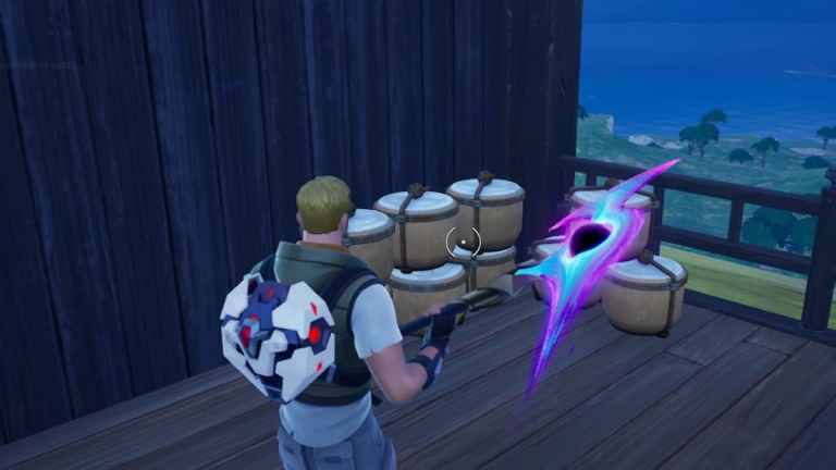 Como destruir objetos ou estruturas em Santuários Elementais em Fortnite