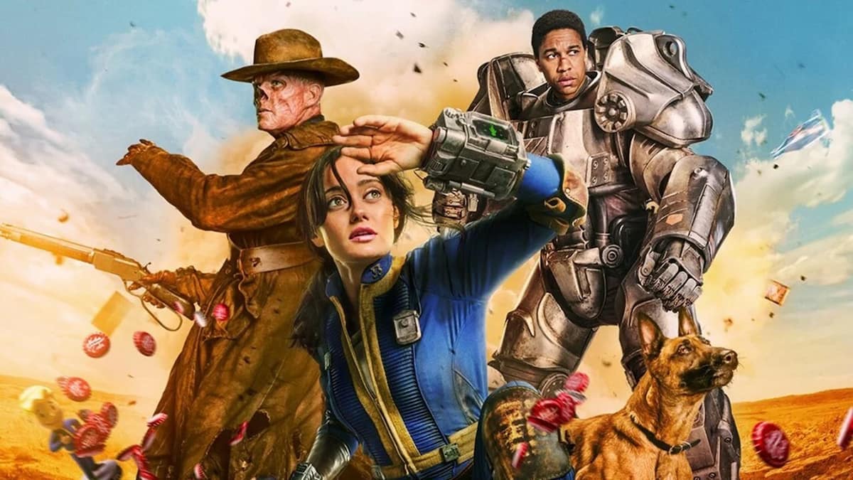 Os personagens principais do programa de TV Fallout