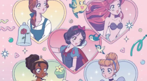 Anunciado o Manga Princess Cafe da Disney