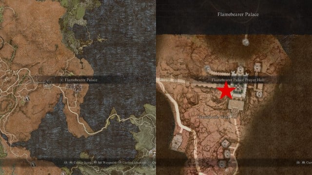 Localização de Menella em Dragon's Dogma 2