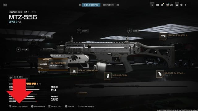 Registre um mod personalizado em MW3 e Warzone