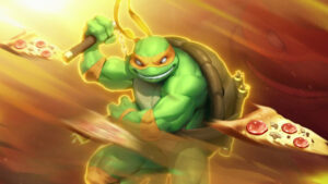 Cowabunga!  As Tartarugas Ninja se juntam a Street Fighter: Duel