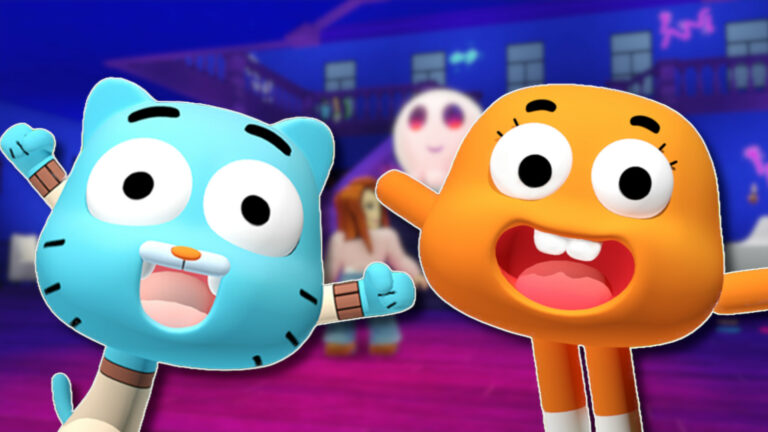 Gumball fica fantasmagórico no Cartoon Network Game On!  no Roblox