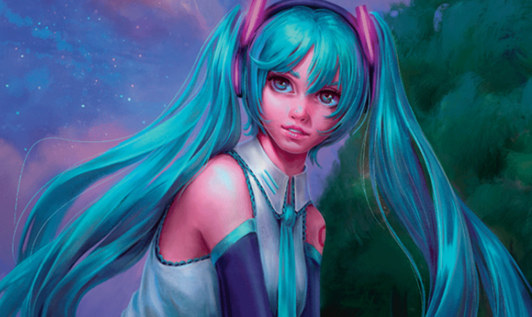 Hatsune Miku está se juntando ao Magic: The Gathering