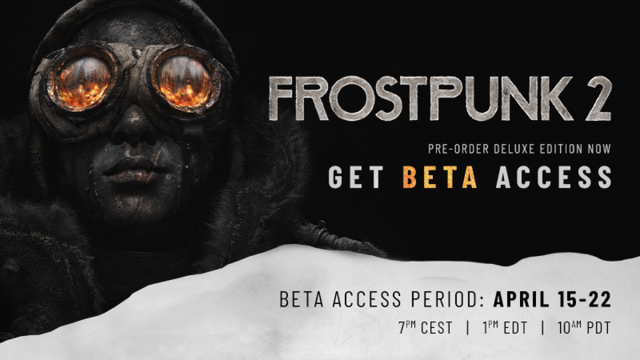 Quando está a versão beta de Frostpunk 2