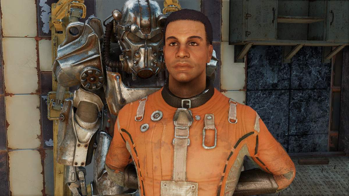 Maximus do programa de TV Fallout como mod de personagem em Fallout 4