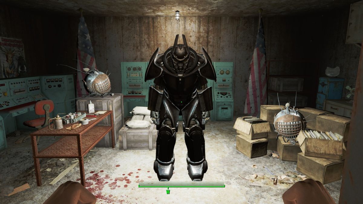 Armadura Potente X-02 em Fallout 4