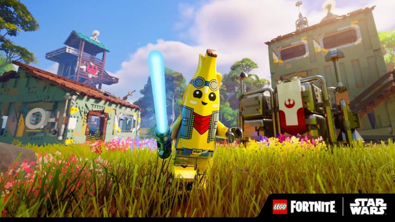 A melhor maneira de passar pelas paredes de escudos da caverna imperial em LEGO Fortnite - falha na cama