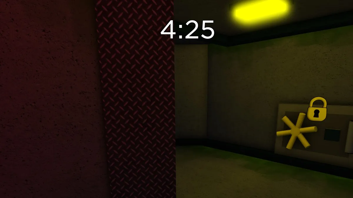 Dentro do bunker em Roblox Spider