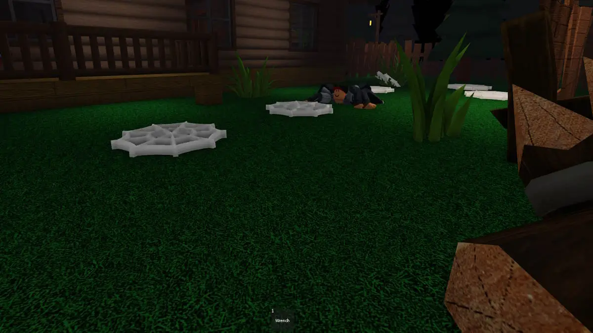 A aranha colocando teias de aranha no Roblox Spider