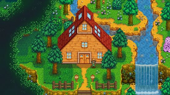 Mods Stardew Valley – uma casa de fazenda apresentada no mod Stardew Valley Expanded