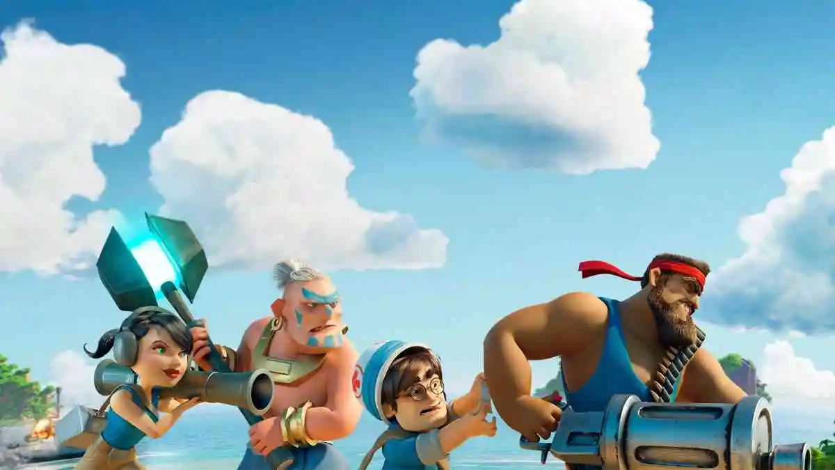 Imagem promocional da Boom Beach