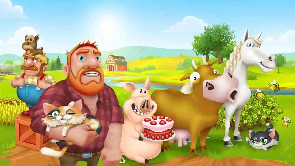 Imagem promocional do Hay Day