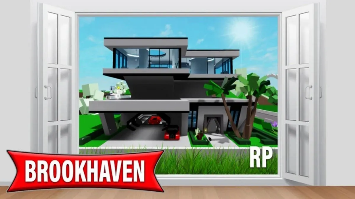 Uma casa independente em Roblox Brookhaven RP