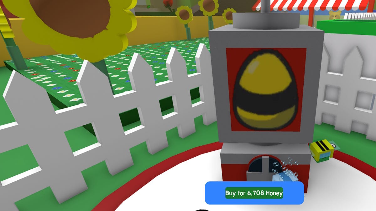 Usando a loja básica no Roblox Bee Swarm Simulator