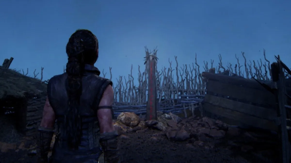 Lorestone em Return Home de Hellblade II