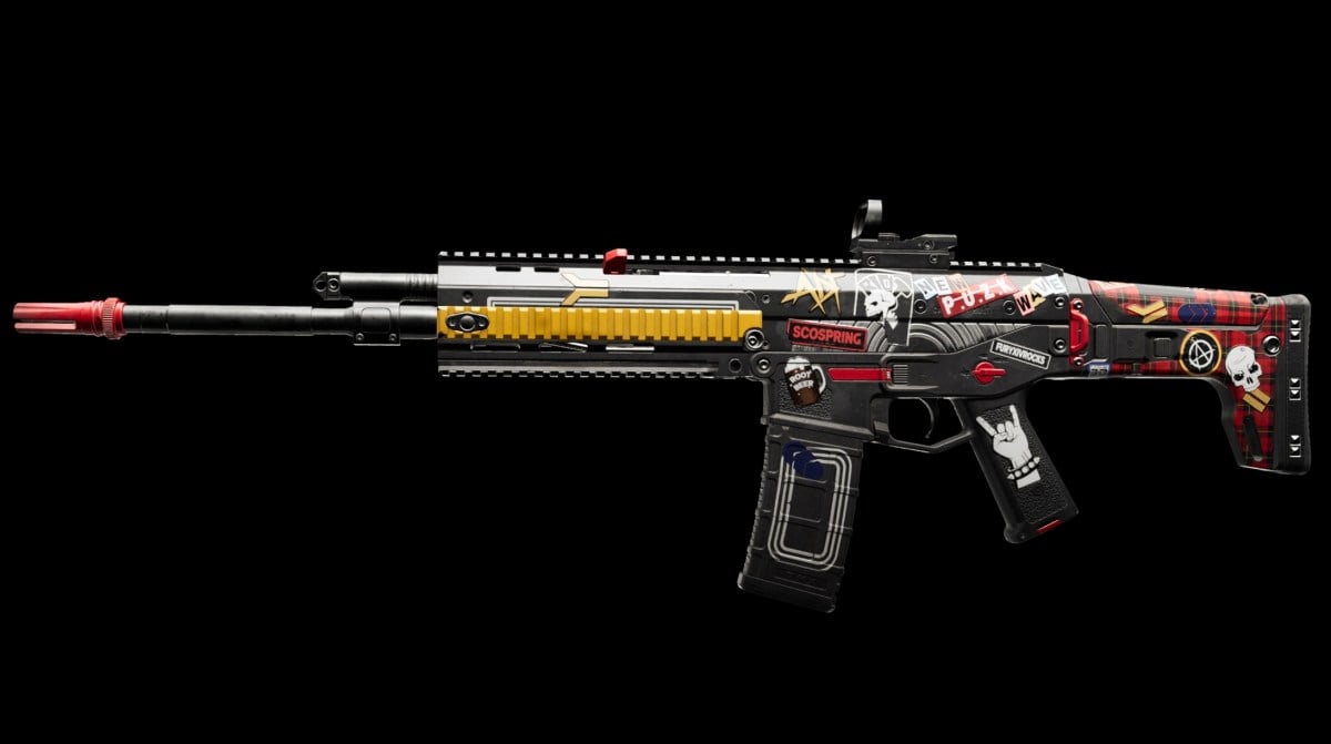 Uma visão detalhada do rifle de assalto ACR 6.8 no XDefiant.