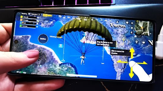 celular infinix gt 20 pro jogando pubg mobile