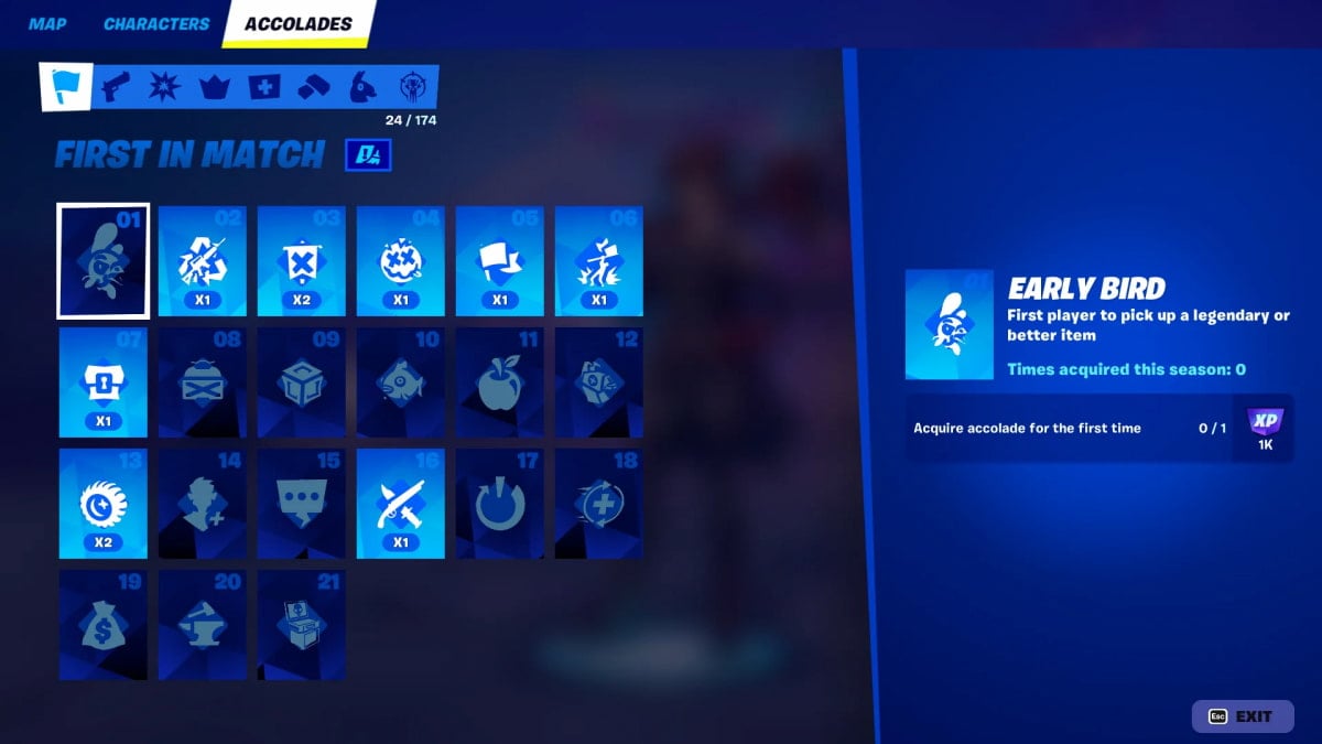 A guia Elogios na 3ª temporada de Fortnite