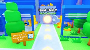 Pet Simulator 99 Bank Heist Minigame Entrance