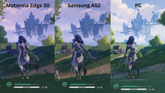 Análise de Wuthering Waves - uma comparação de desempenho em dois telefones e um PC