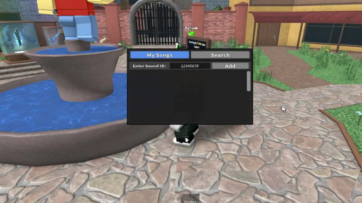 O menu Radio Pass no Roblox MM5