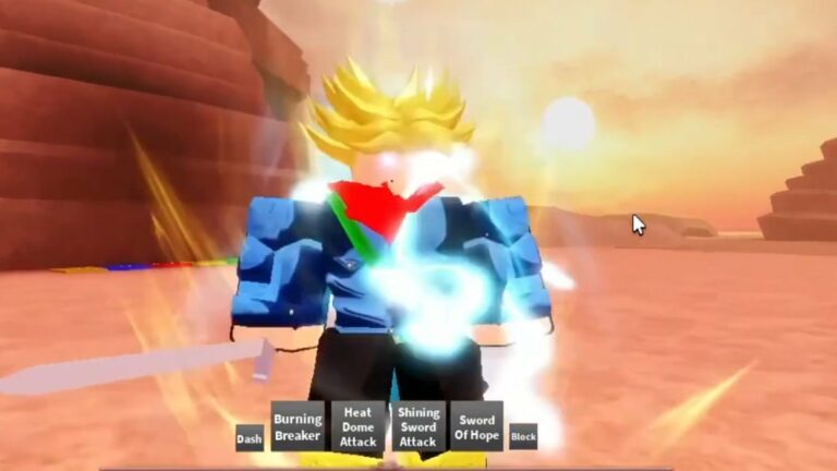 Fruit Seas Roblox Resolve Super Saiyan Trunks