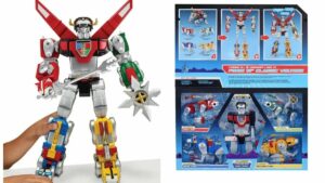 Conjunto de caixa Playmates do 40º aniversário da Voltron inclui 5 leões transformáveis