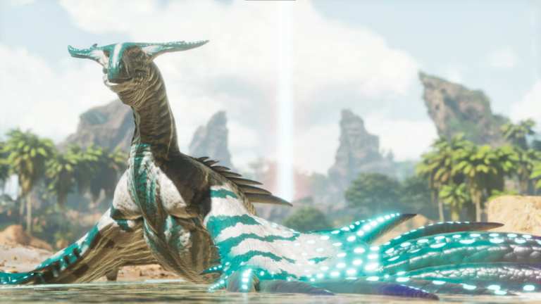 É hora de se transformar em ARK Survival Ascended, provocou o crossover de Powers Rangers