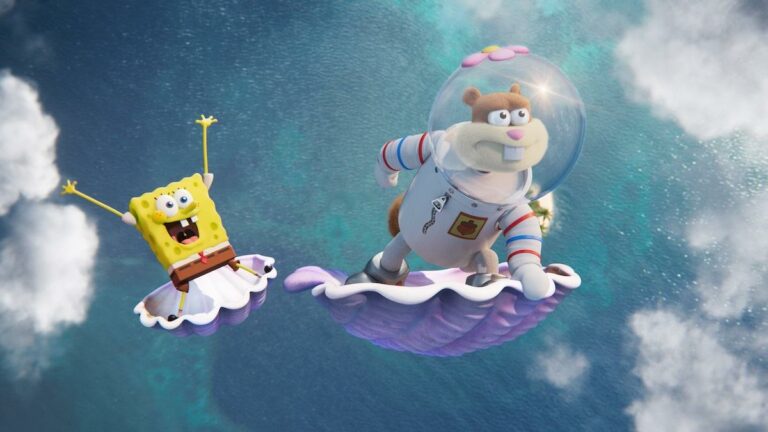 Lançado novo visual do filme Sandy Cheeks